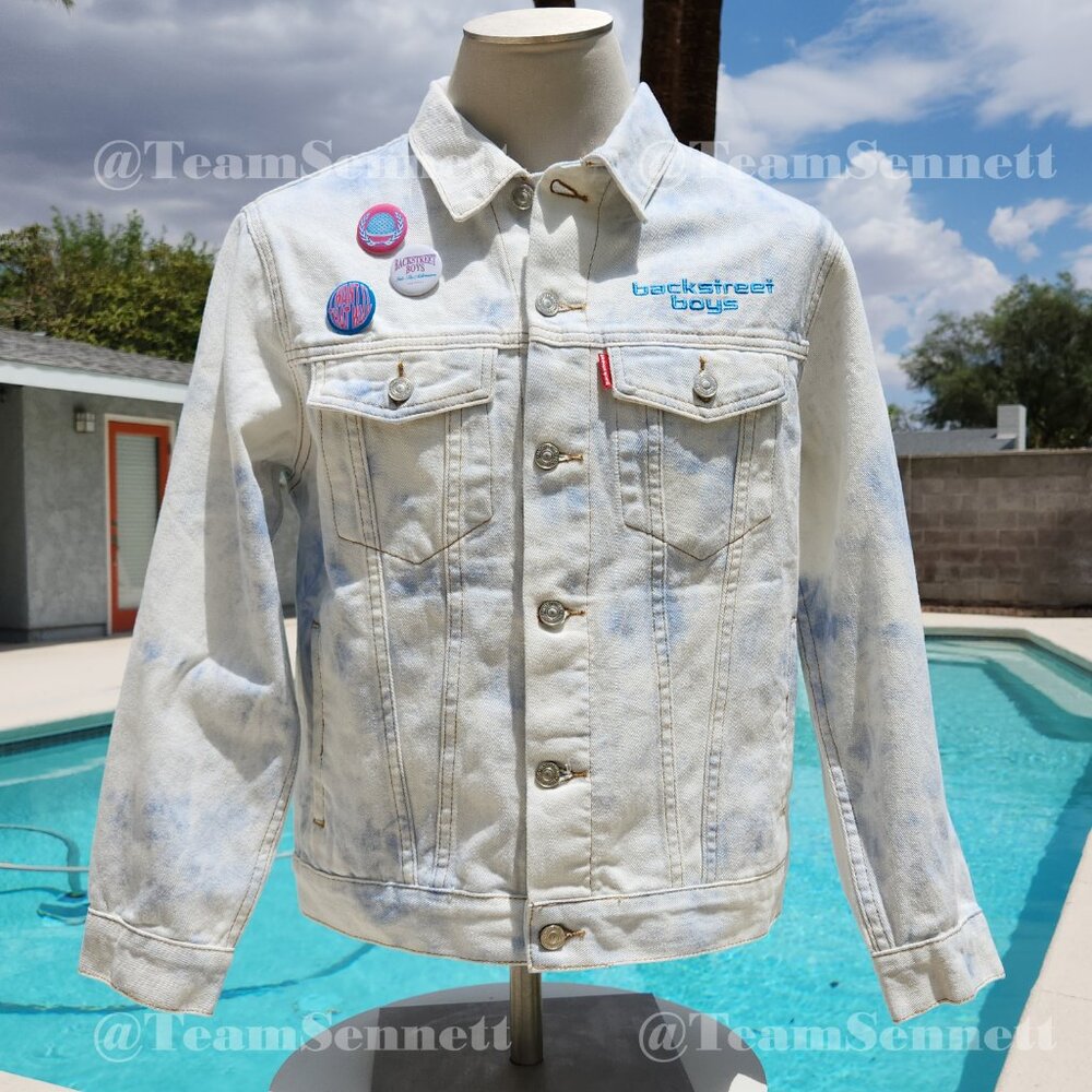Backstreet Boys Denim Jean Jacket // Into the Millennium // Sphere Las Vegas